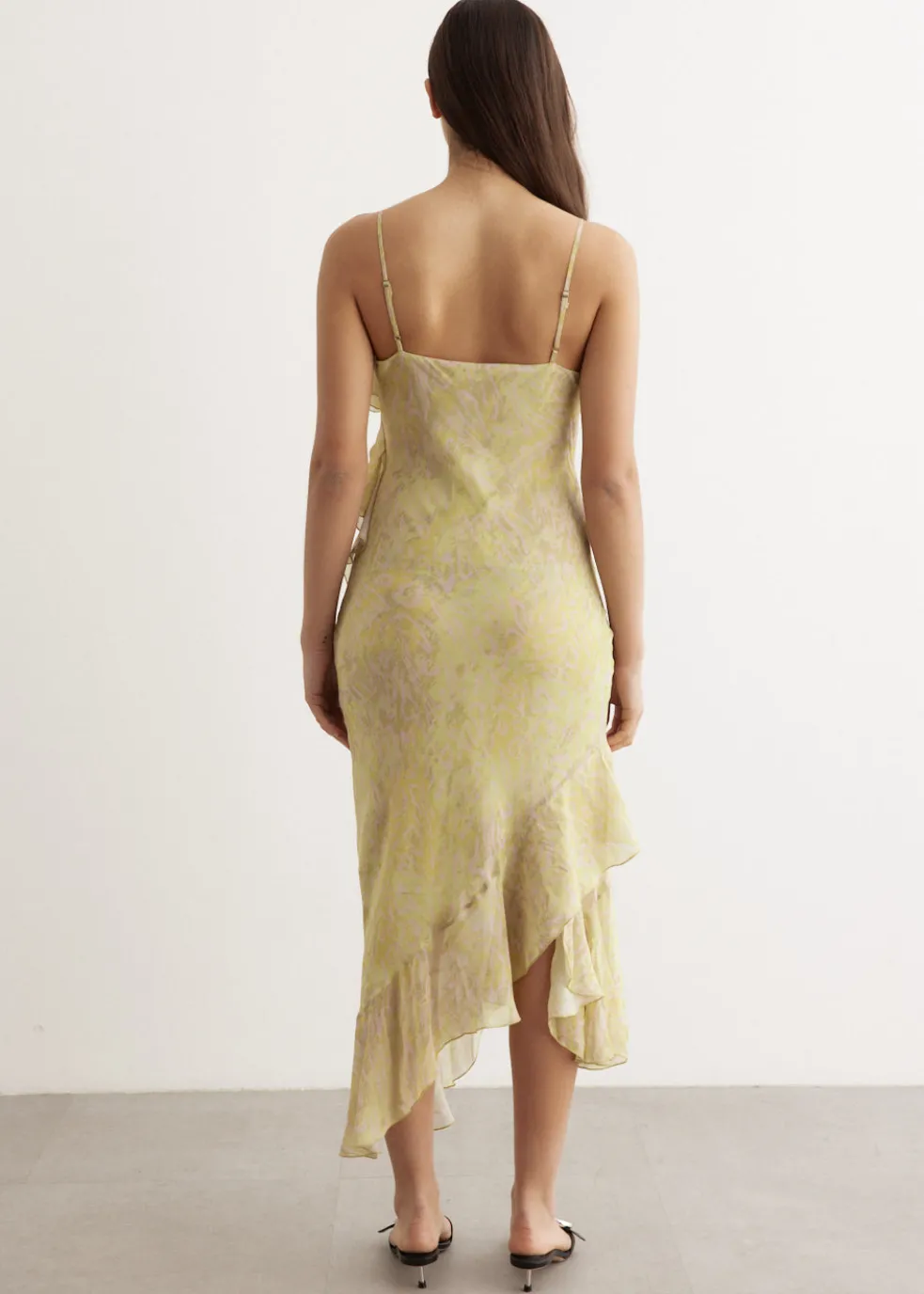 Canopy Ruffled Midi Dress