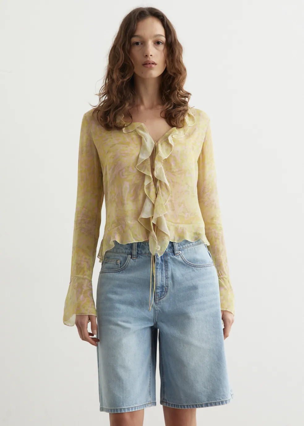 Canopy Ruffled Top