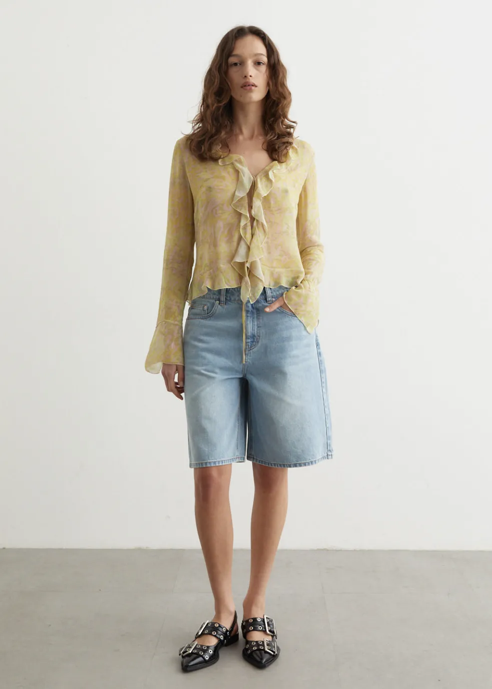 Canopy Ruffled Top