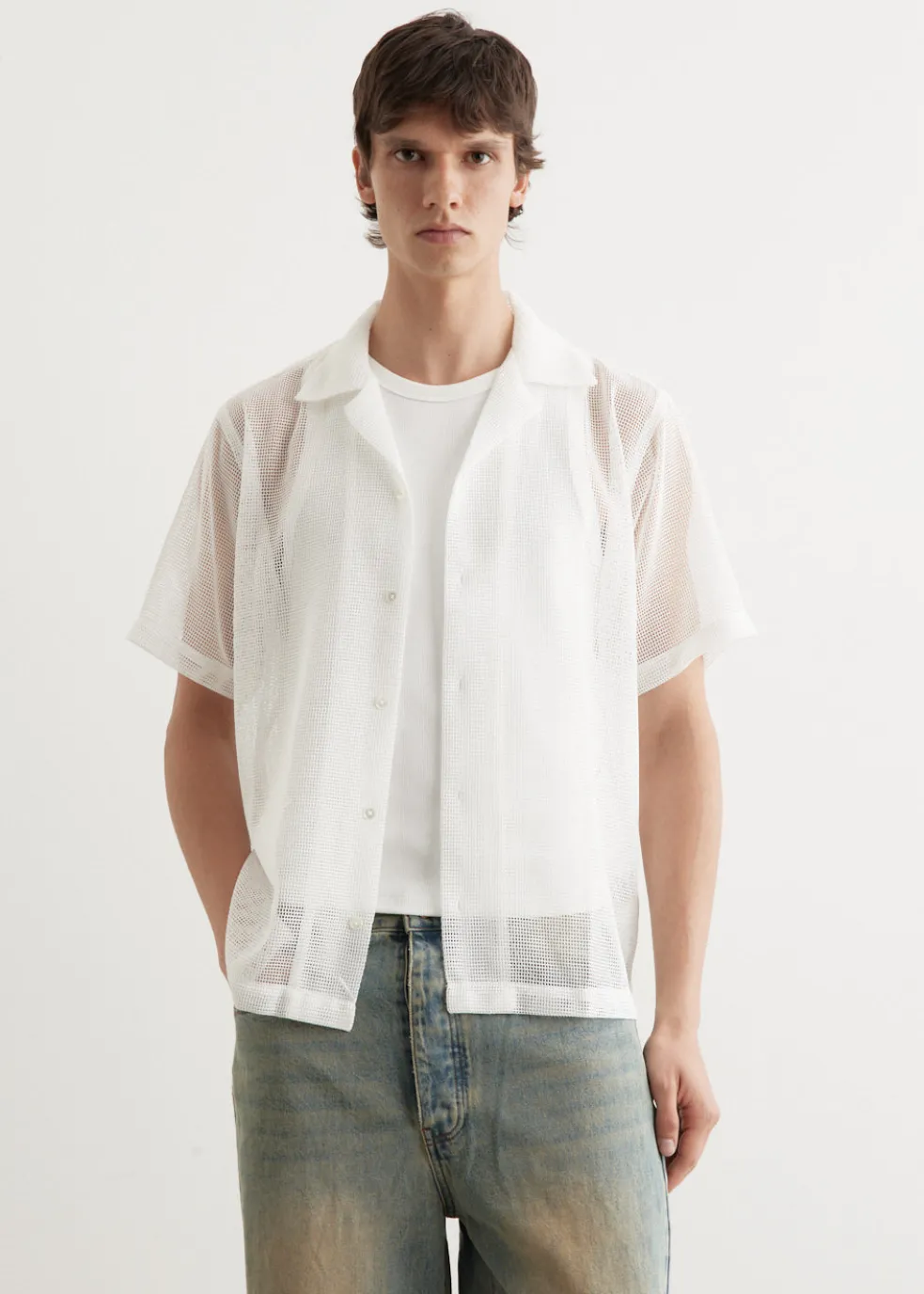 Canty Mesh Short Sleeve Shirt