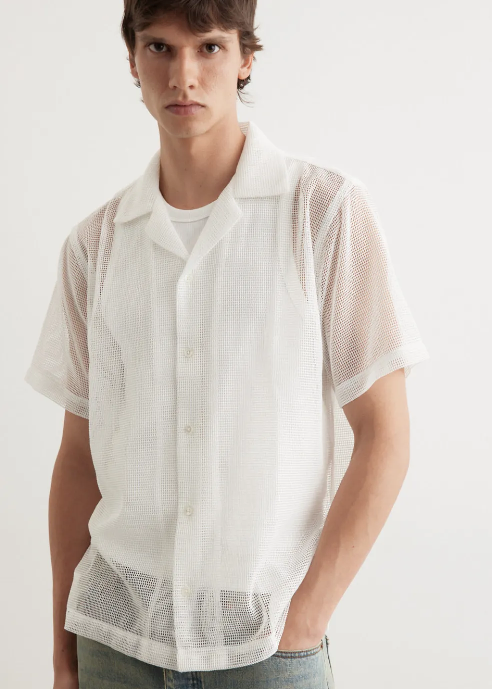 Canty Mesh Short Sleeve Shirt