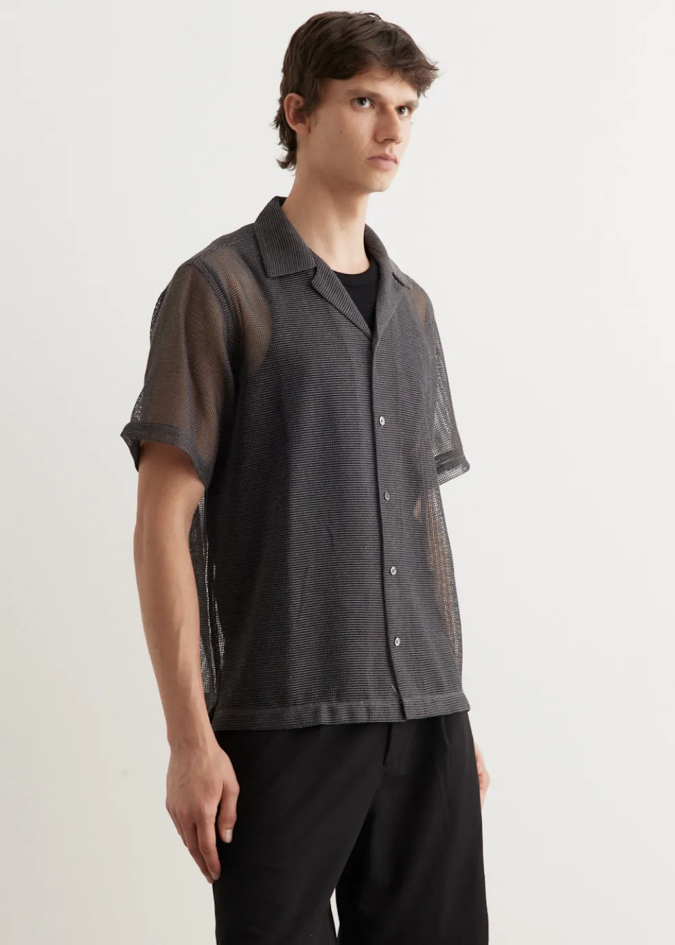 Canty Mesh Short Sleeve Shirt