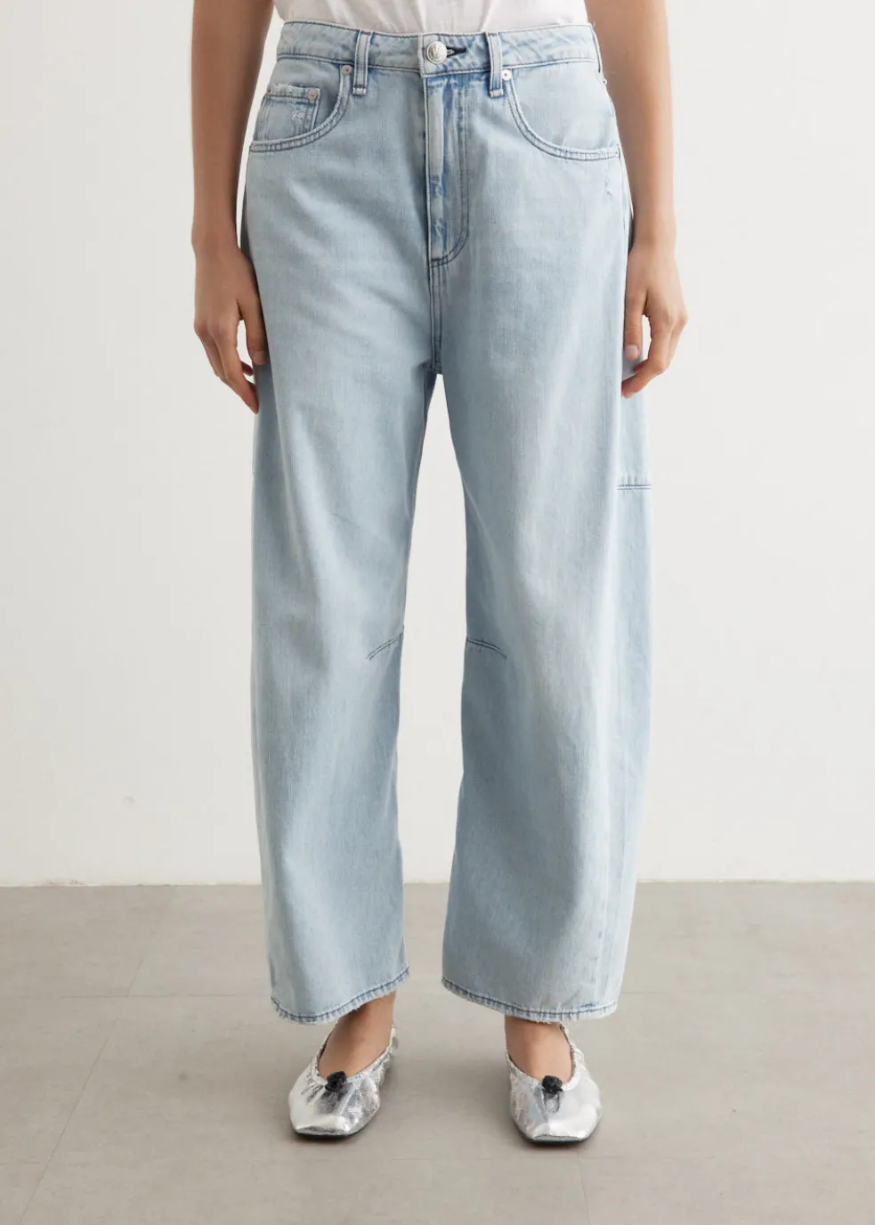 Charlie High-Rise Barrel Jeans