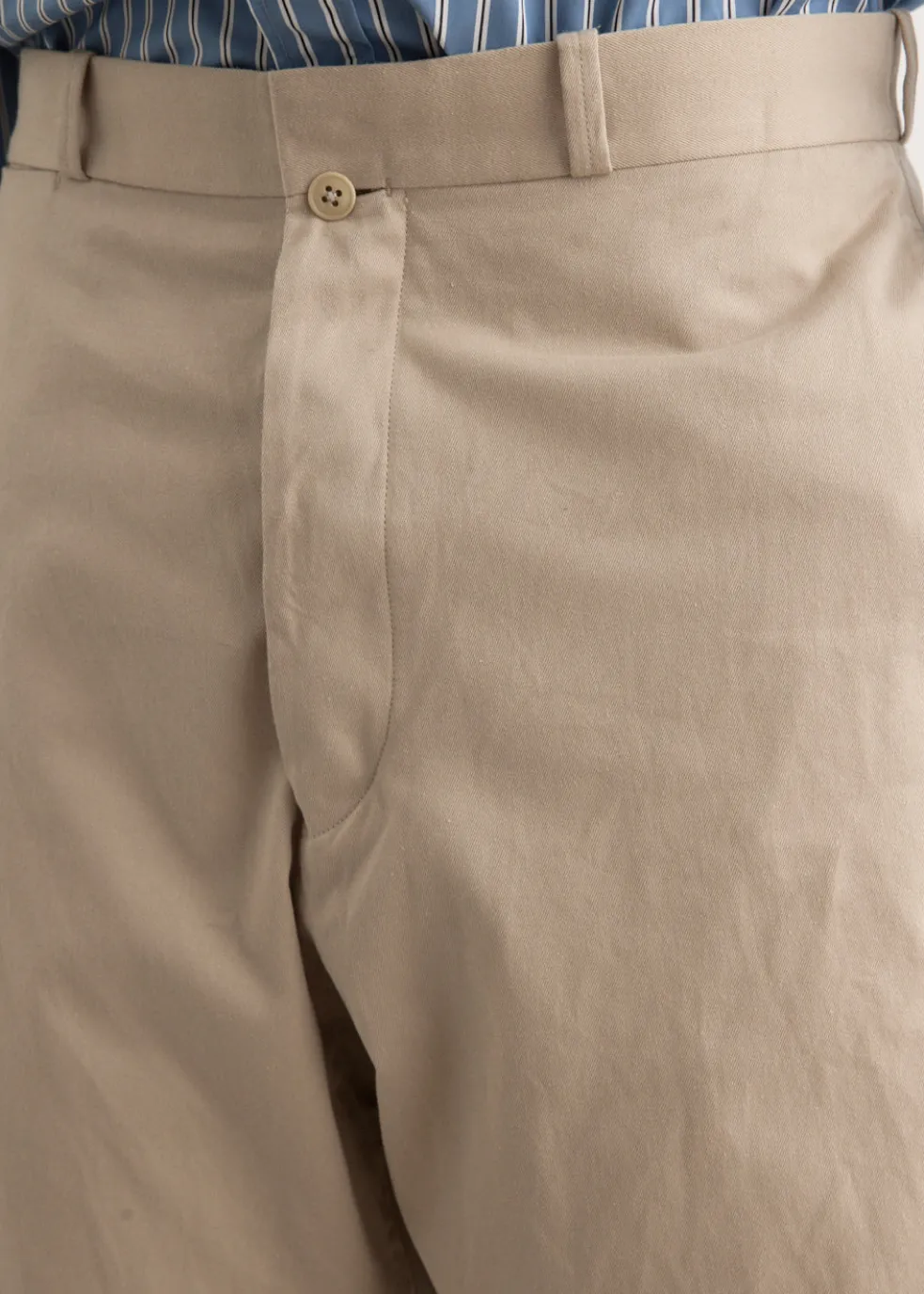 Chino Cloth Wide Pants
