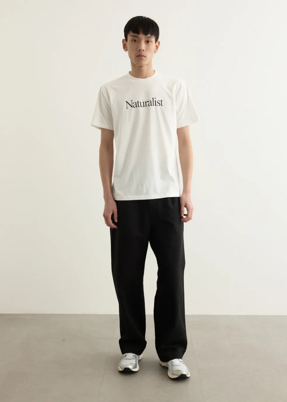 Chino Tuck Straight Pants