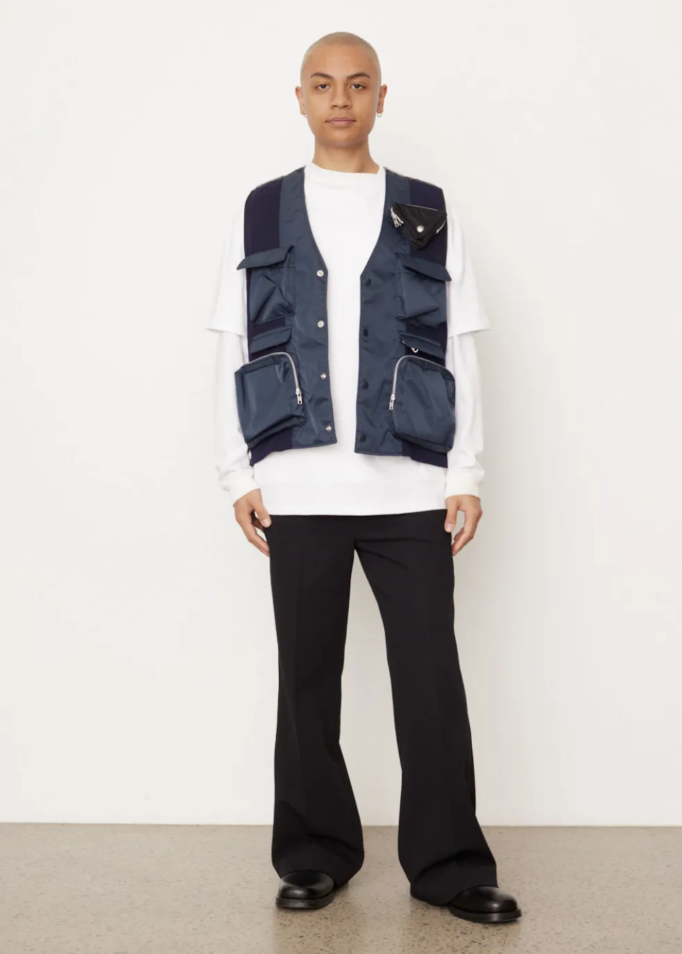 Coating Taffeta Vest