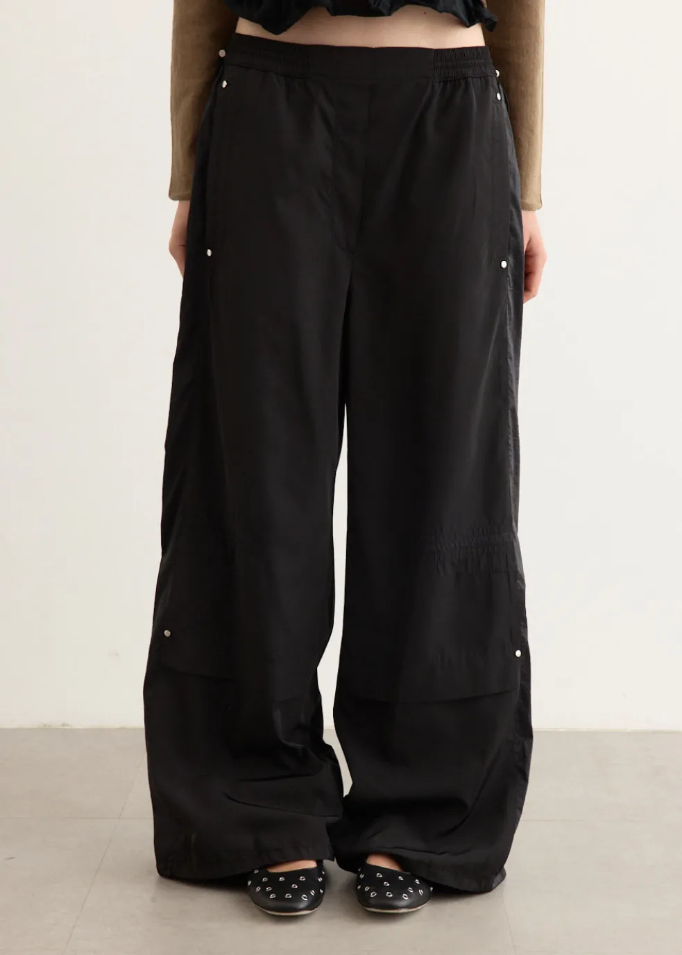 Contrast Banding Pants