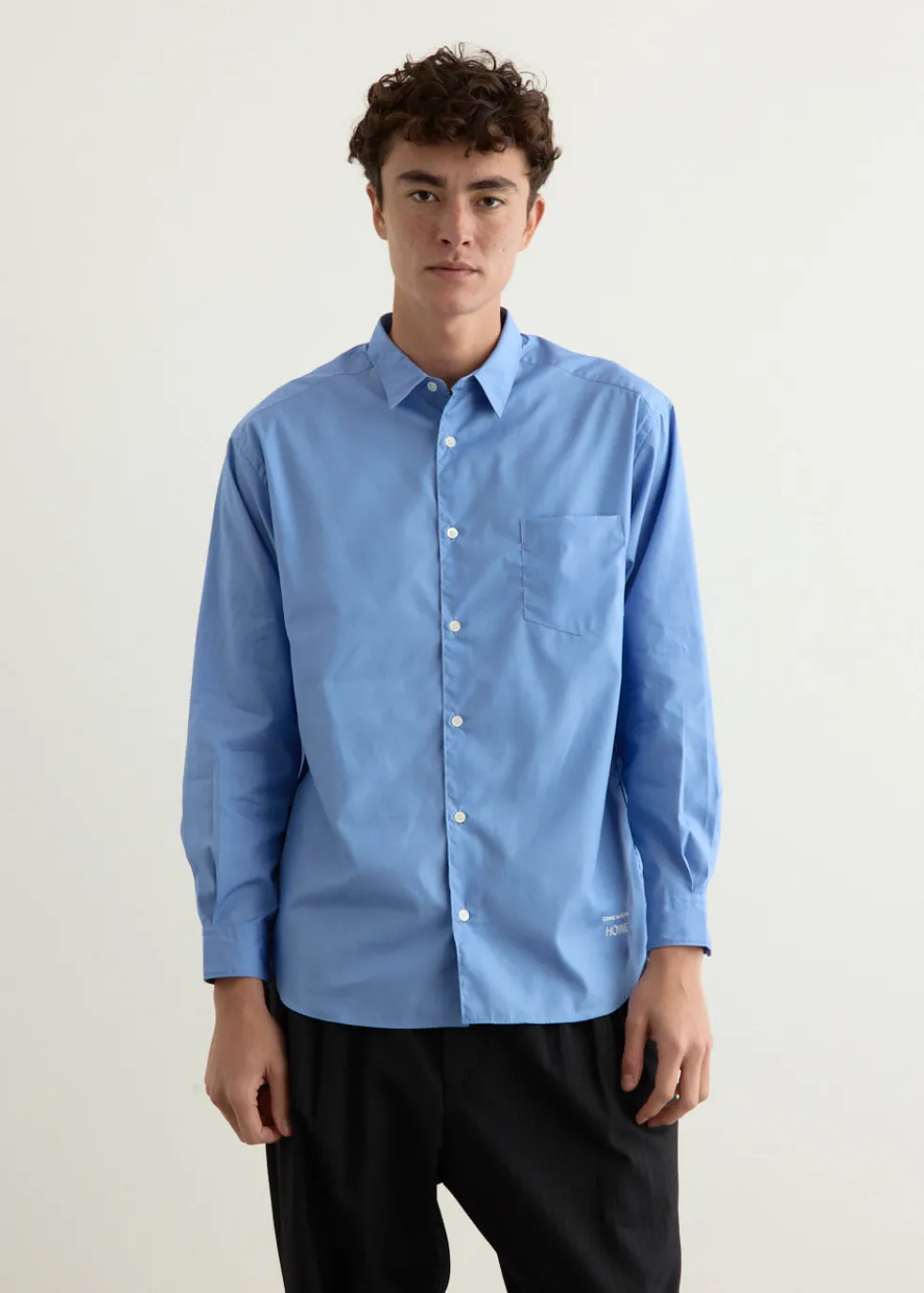Cotton Broad Logo Shirt