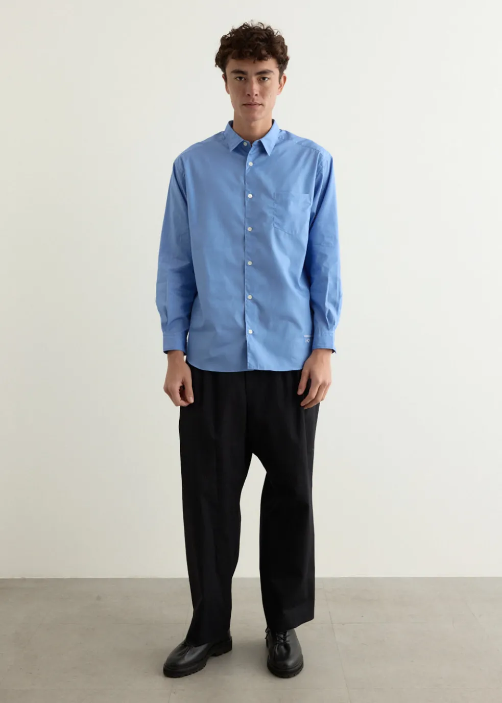 Cotton Broad Logo Shirt