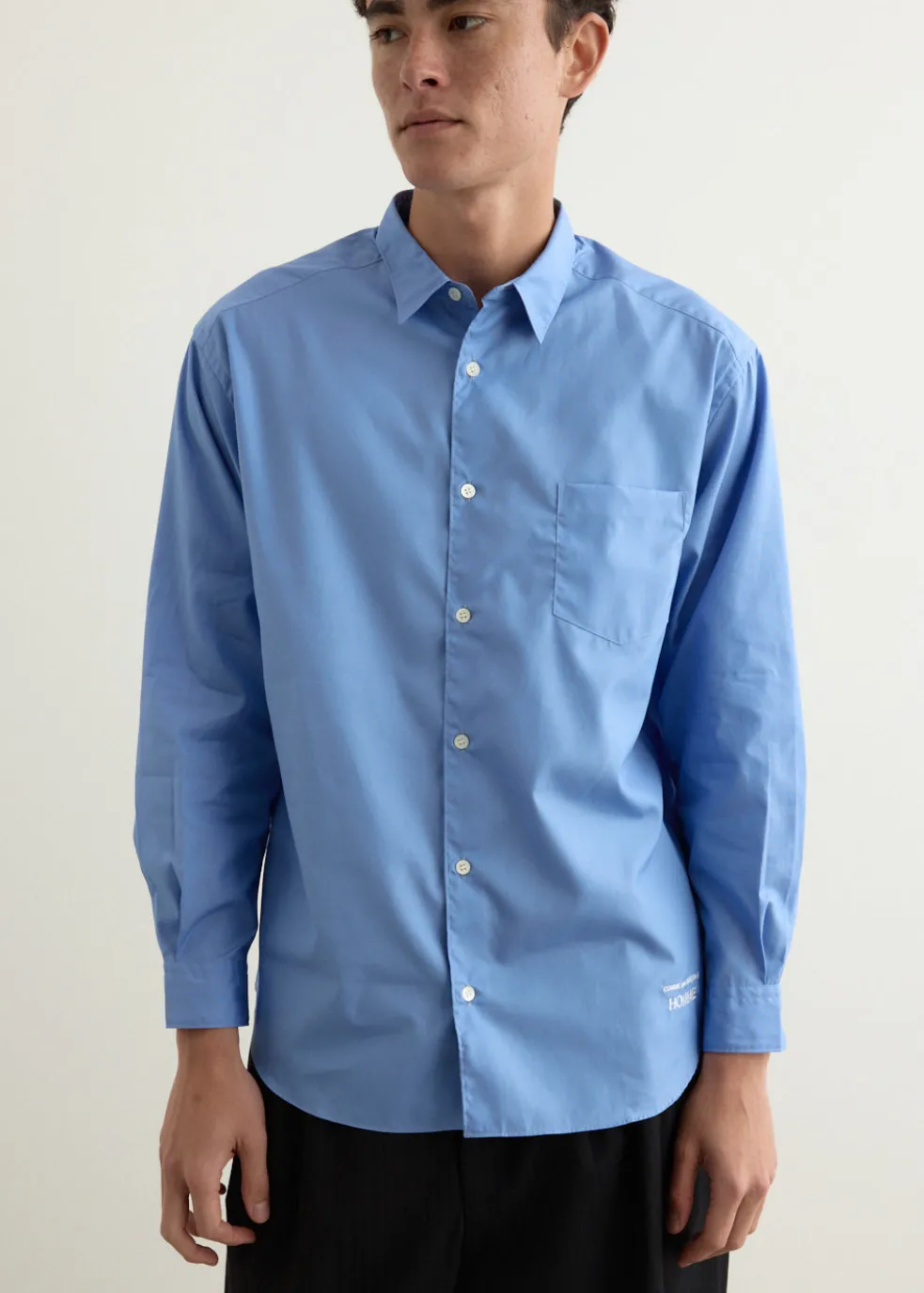 Cotton Broad Logo Shirt