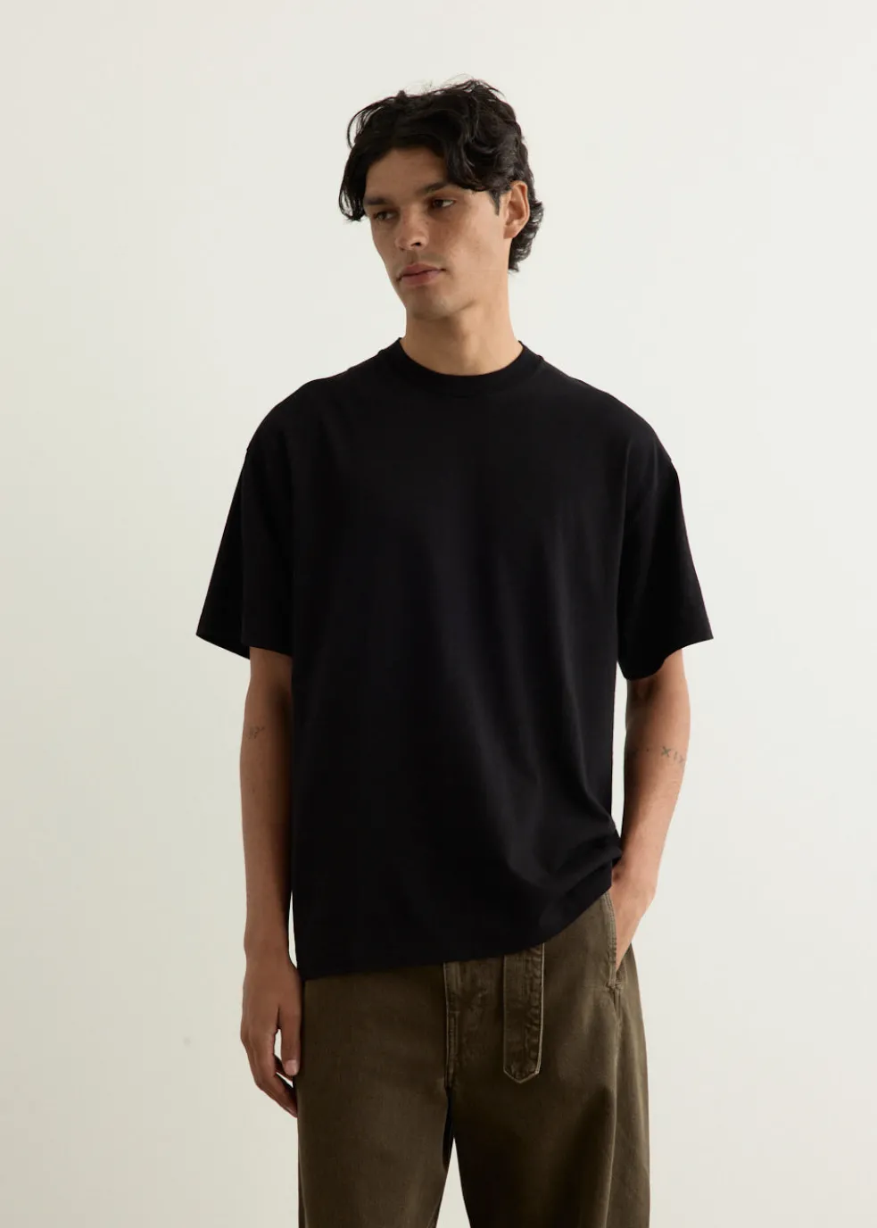 Cotton Jersey Short-Sleeve T-Shirt