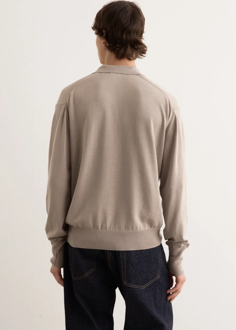 Cotton Knit Skipper Shirt