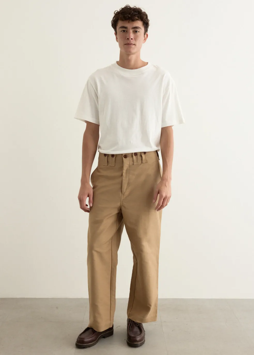 Cotton Moleskin Pants