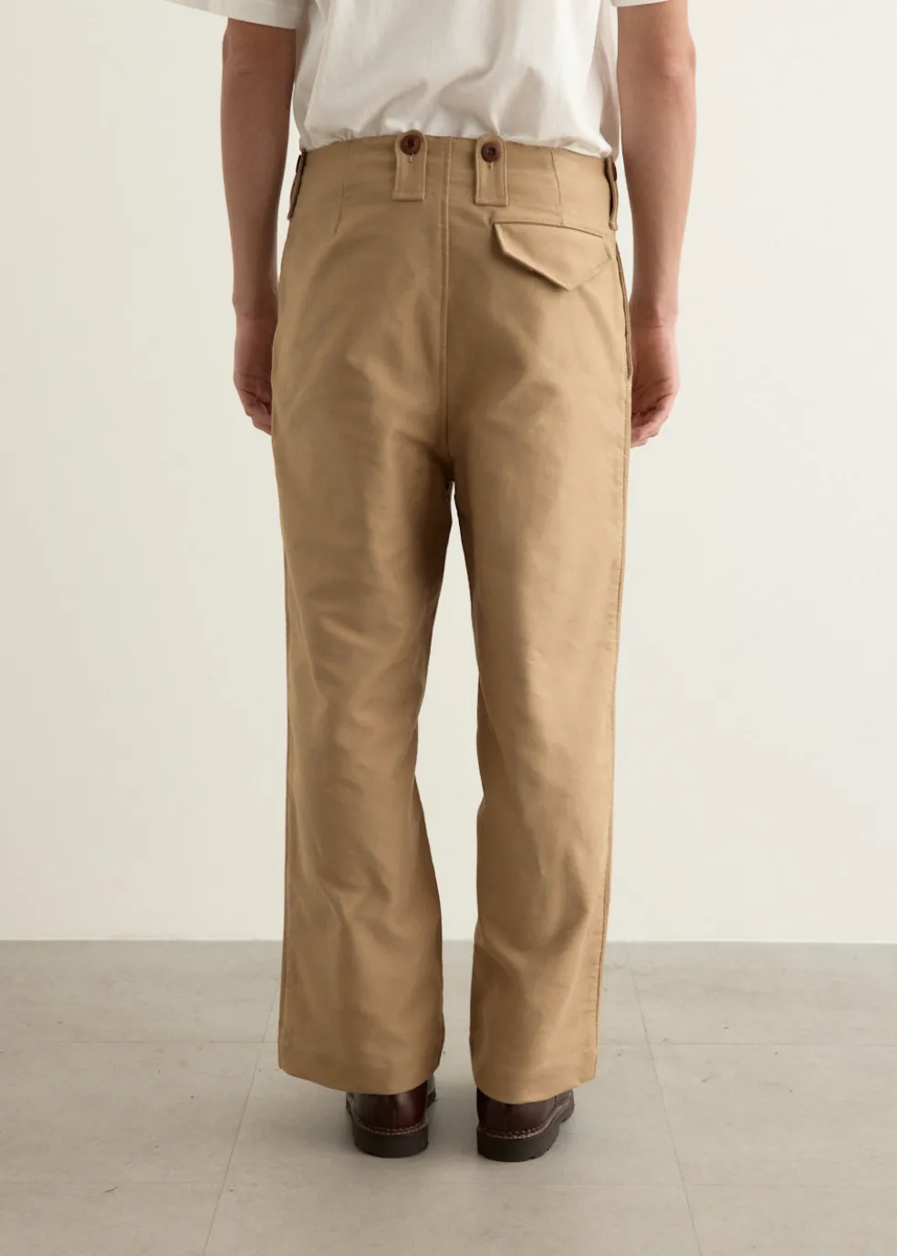 Cotton Moleskin Pants