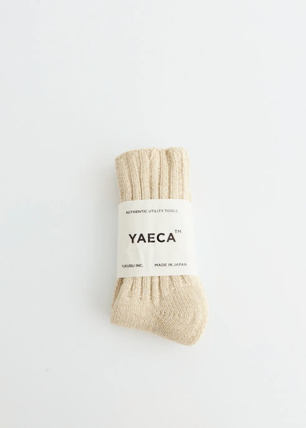 Cotton Silk Rib Socks