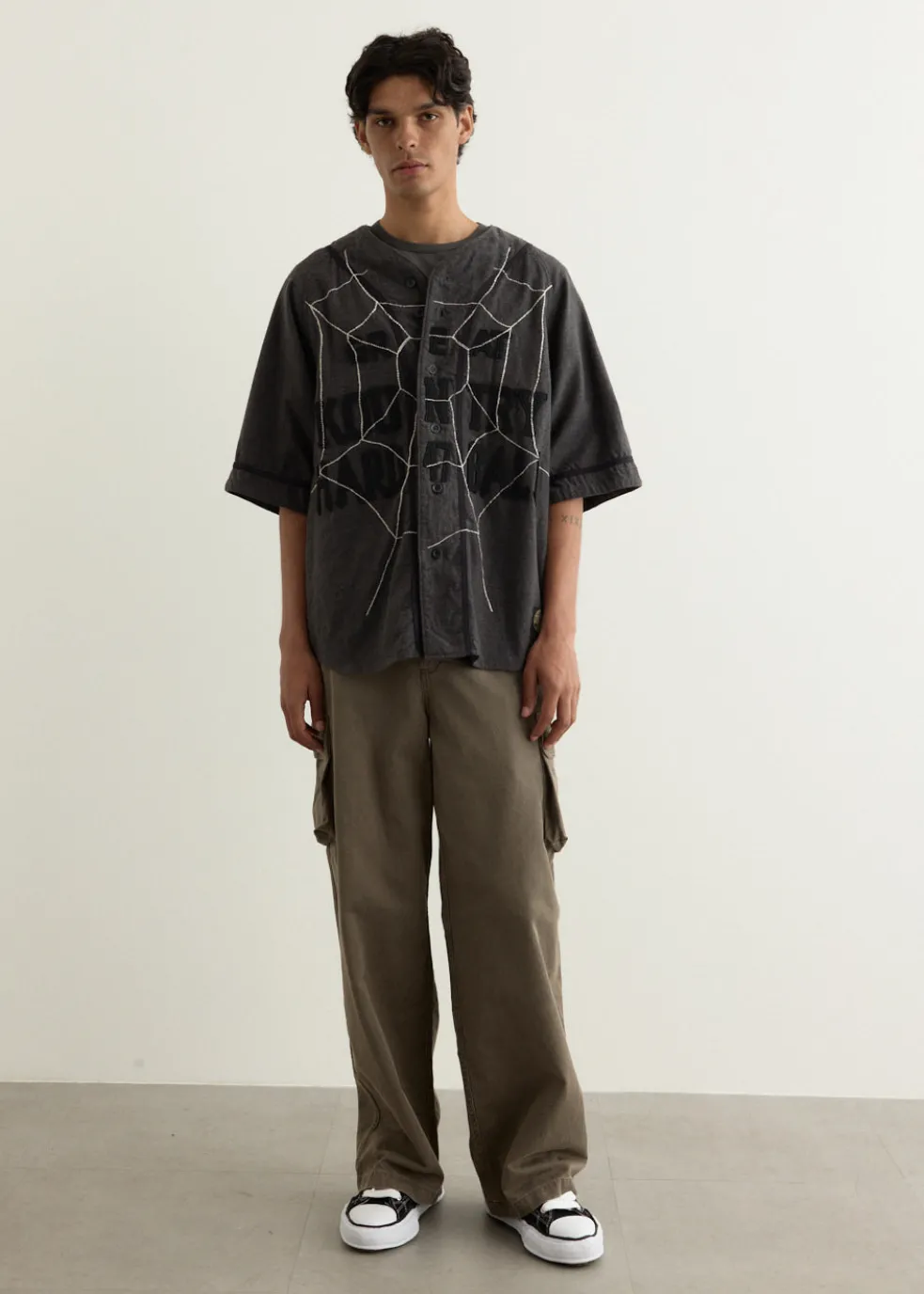 Cotton Wool GREAT KOUNTRY Baseball Shirt