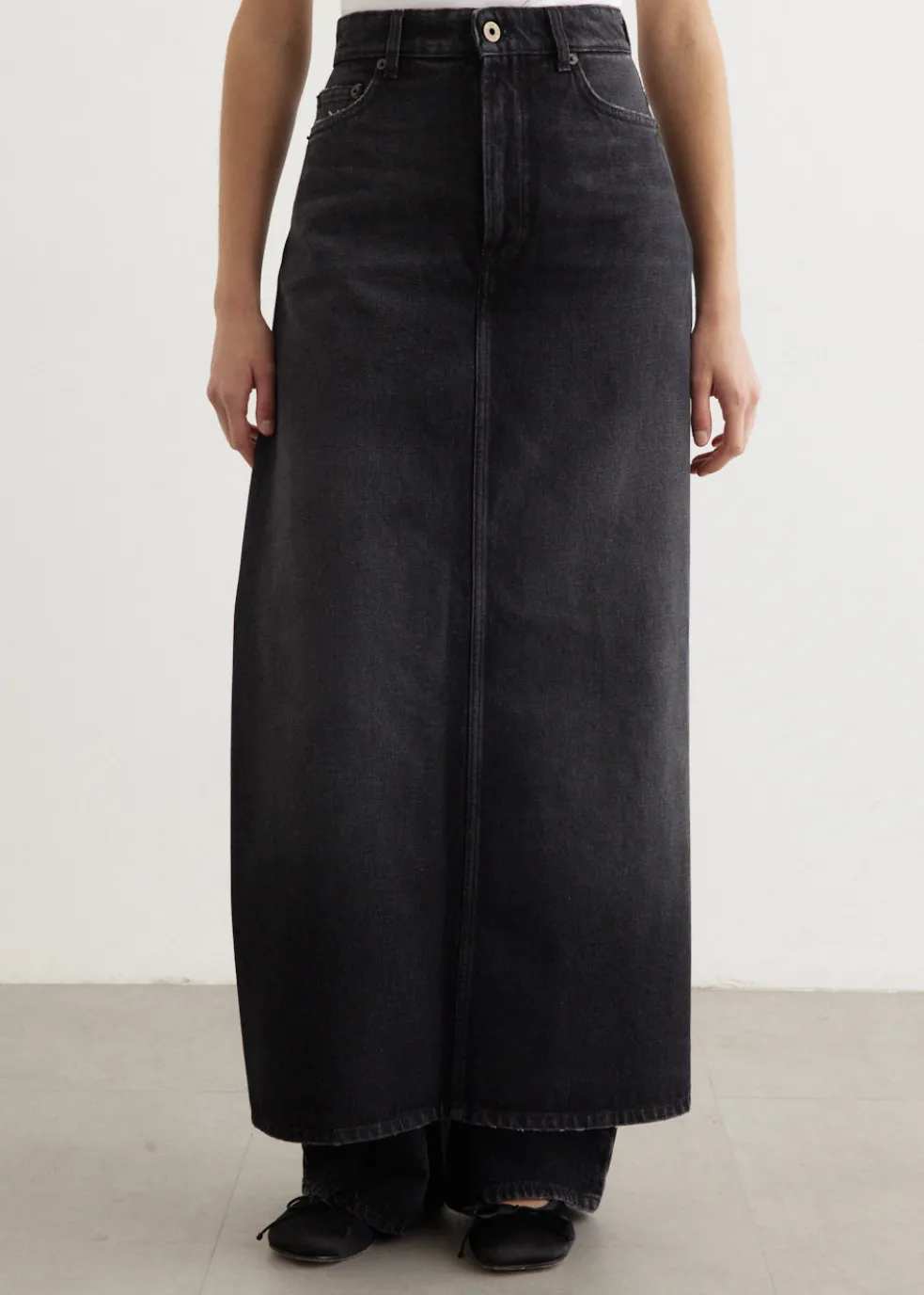 Denim Skirt Pants