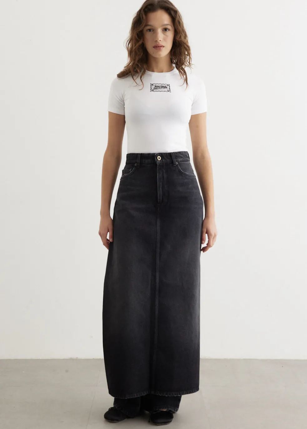 Denim Skirt Pants