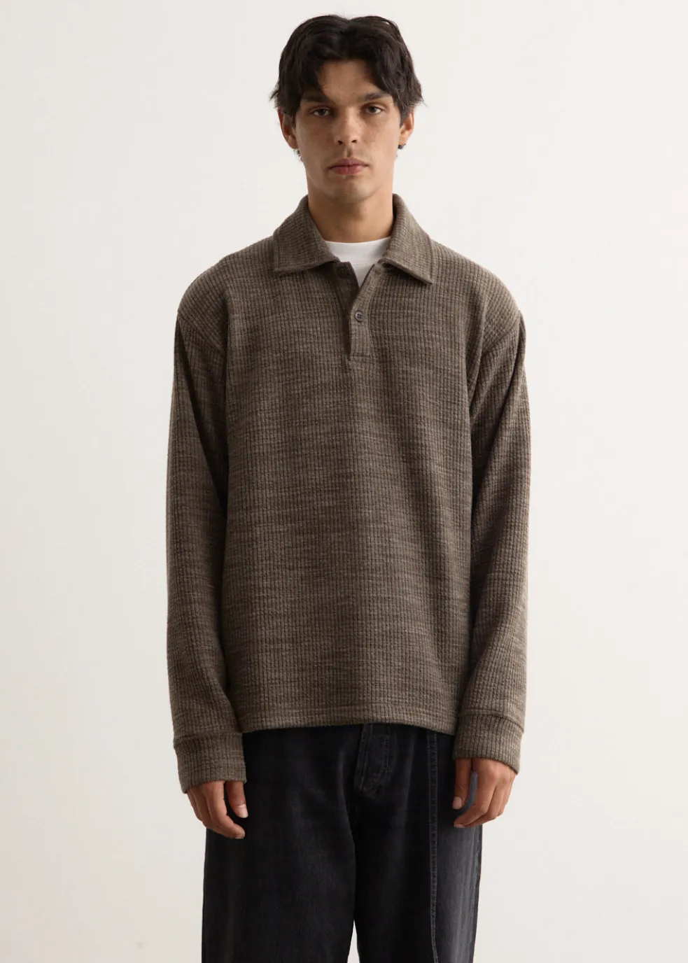 Deny Long Sleeve Polo