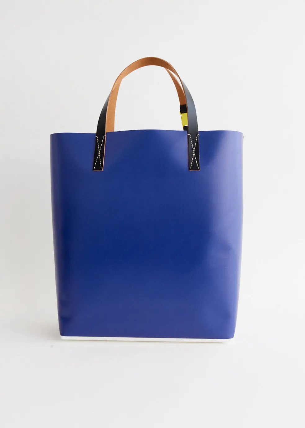 Diagonal Stripe Shopping Tote
