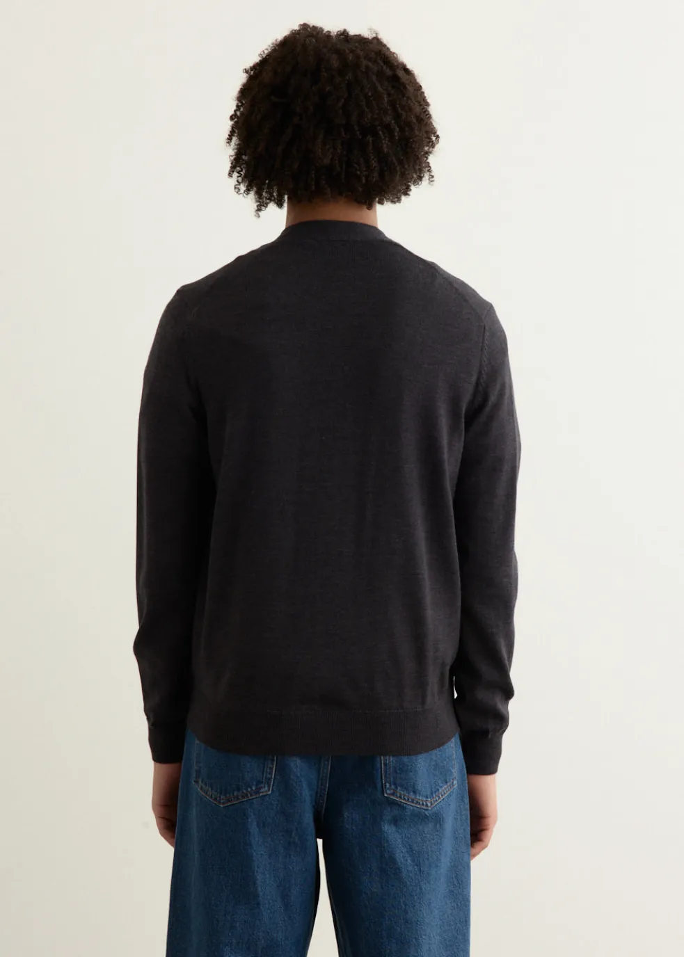 Double Bold Fox Head Patch Regular Cardigan