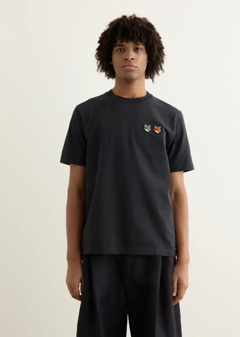 Double Bold Fox Head Comfort T-Shirt