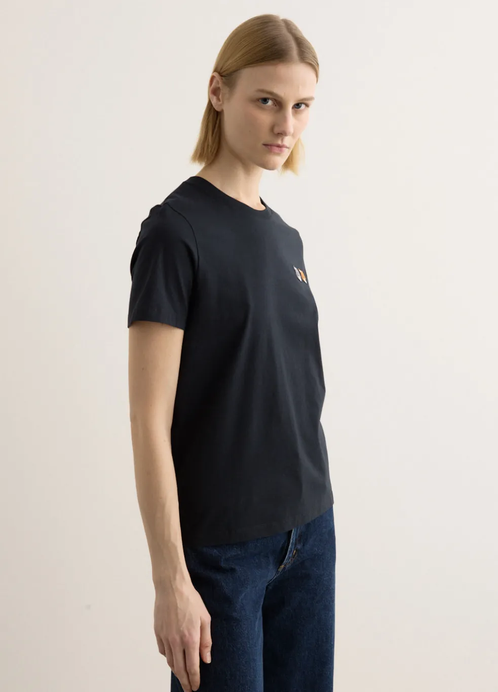 Double Bold Fox Head Comfort T-Shirt