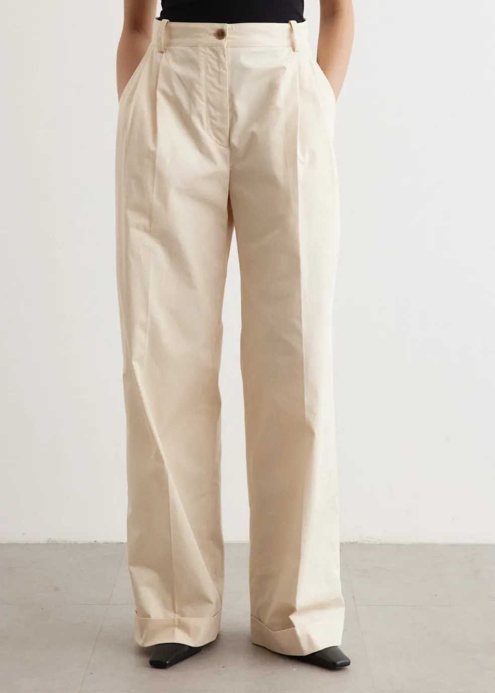 Double Pleats Pants