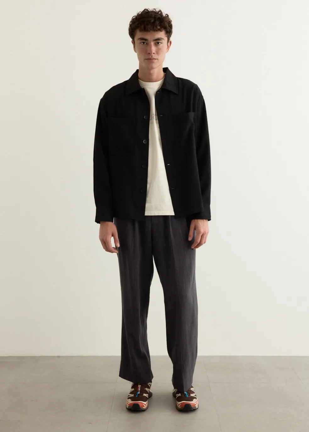 Driessen Crepe Overshirt