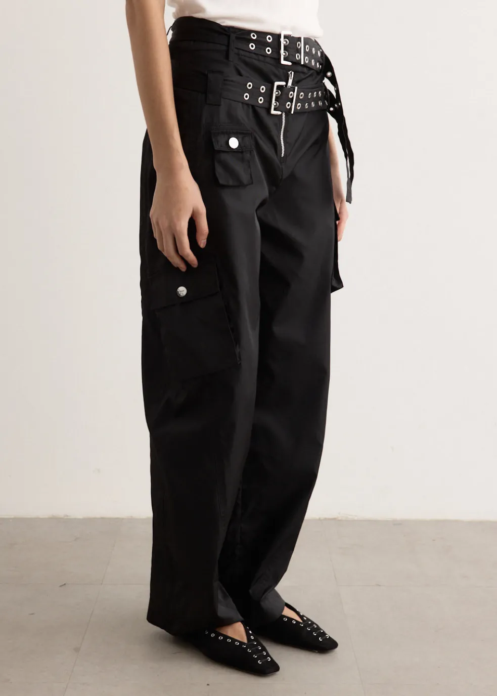 Duchess Nylon Pocket Pants