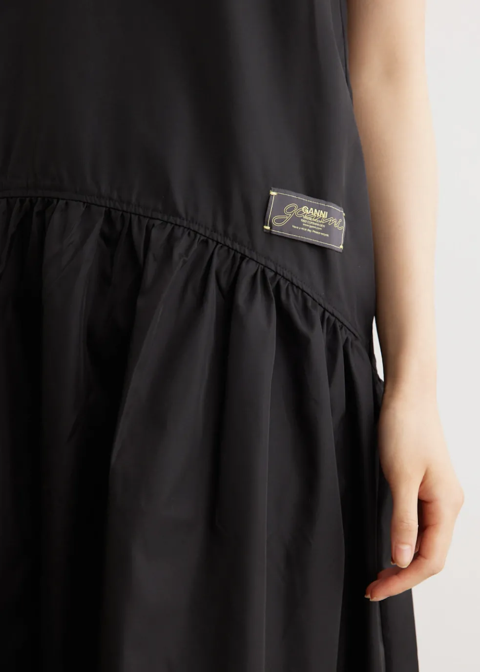 Duchesse Nylon Midi Dress