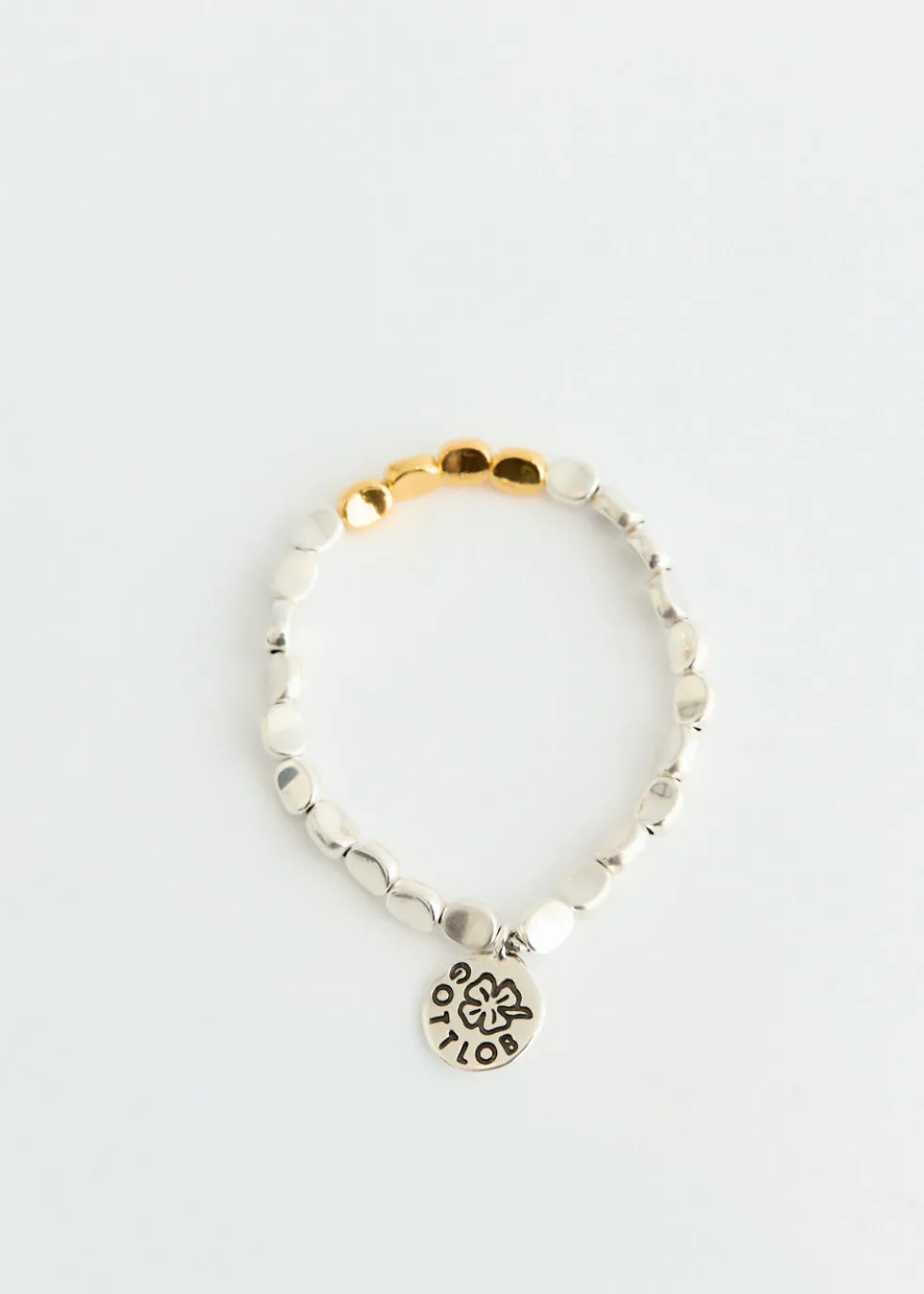 Edition 5 Silver Gold Bracelet