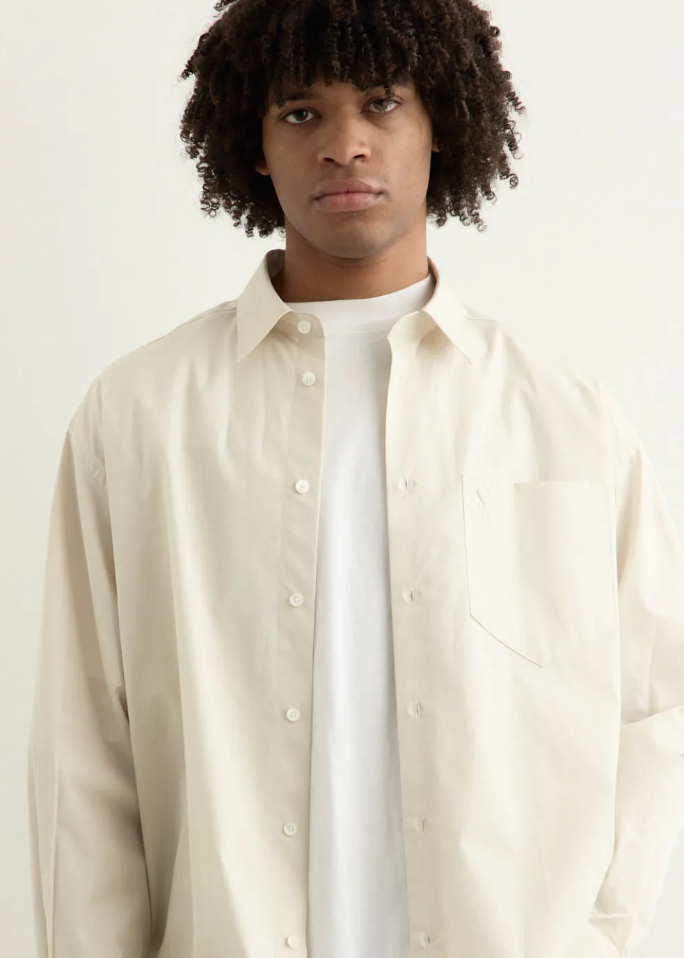 Embossed ADC Boxy Shirt