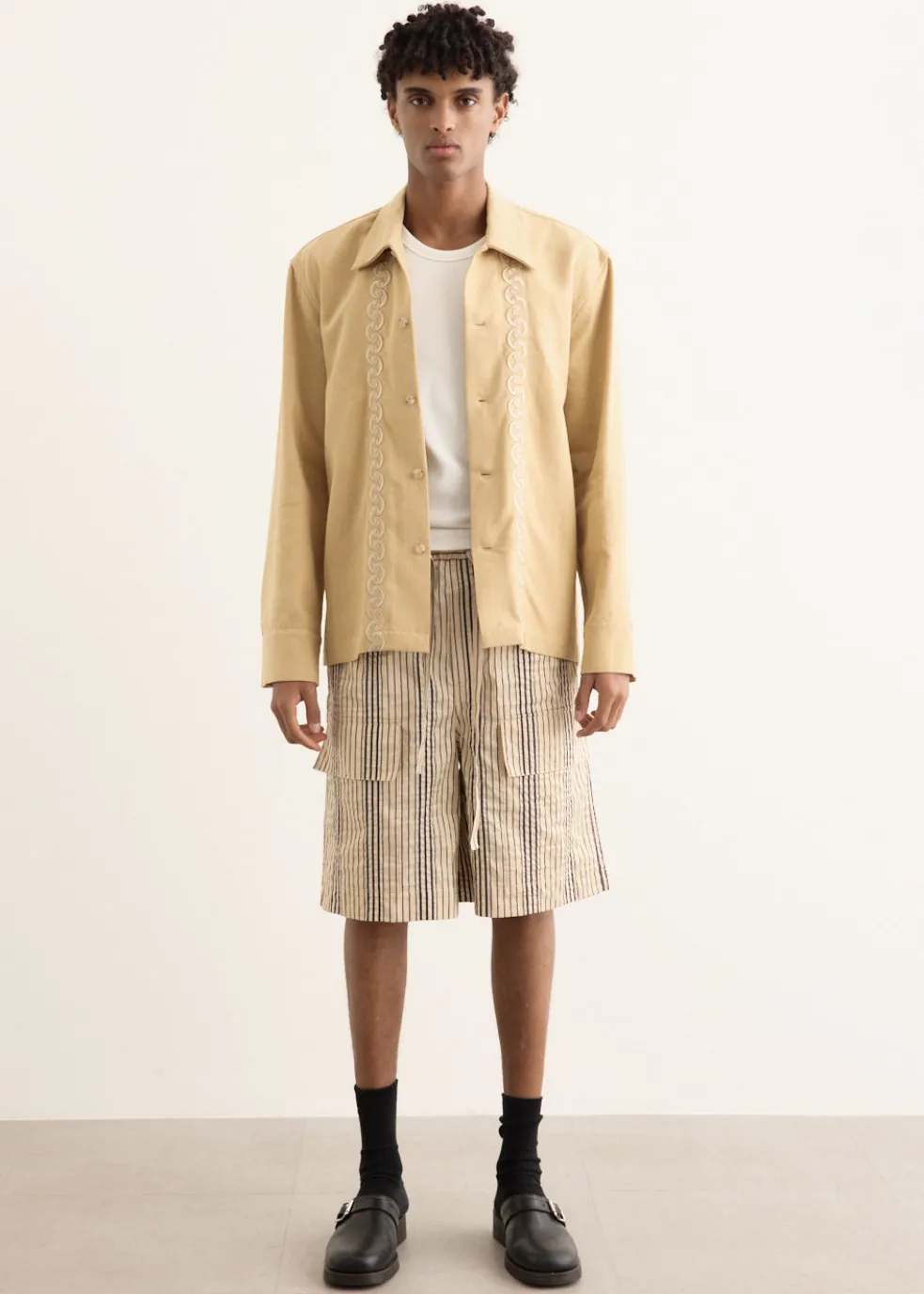 Embroidered Resort Jacket