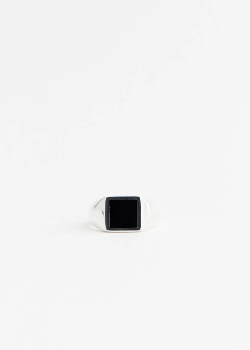Enamel Square Signet