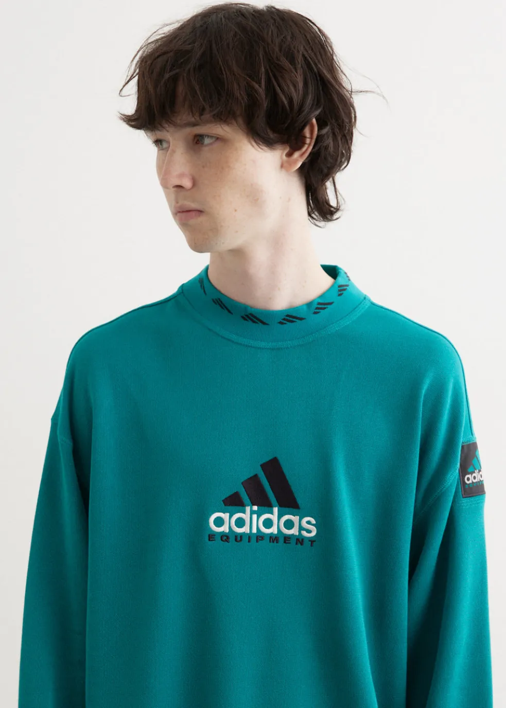 Equipment Reflective Crewneck Sweatshirt