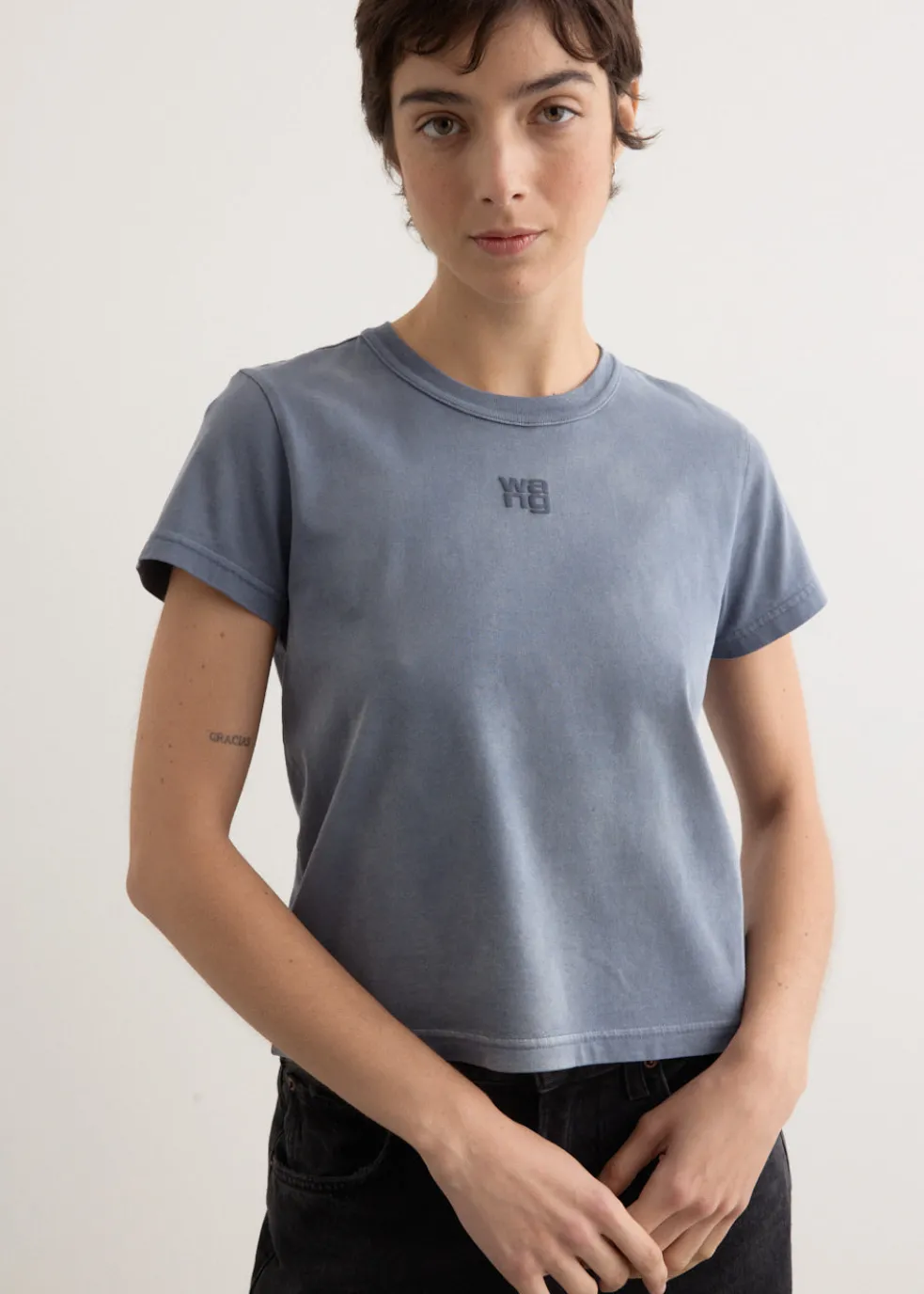 Essential Jersey Shrunken T-Shirt