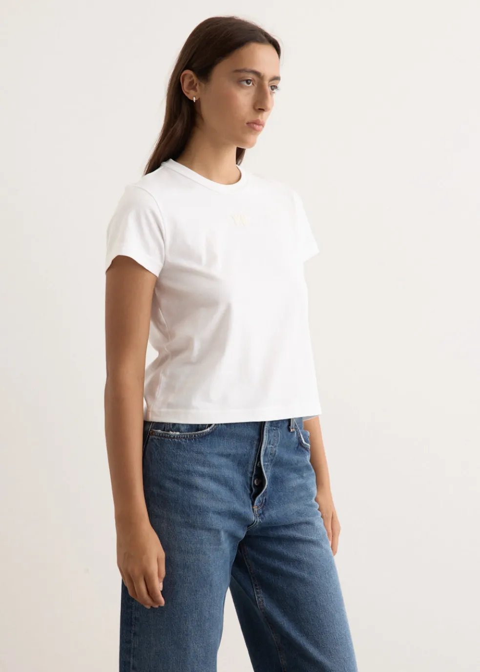 Essential Jersey Shrunken T-Shirt