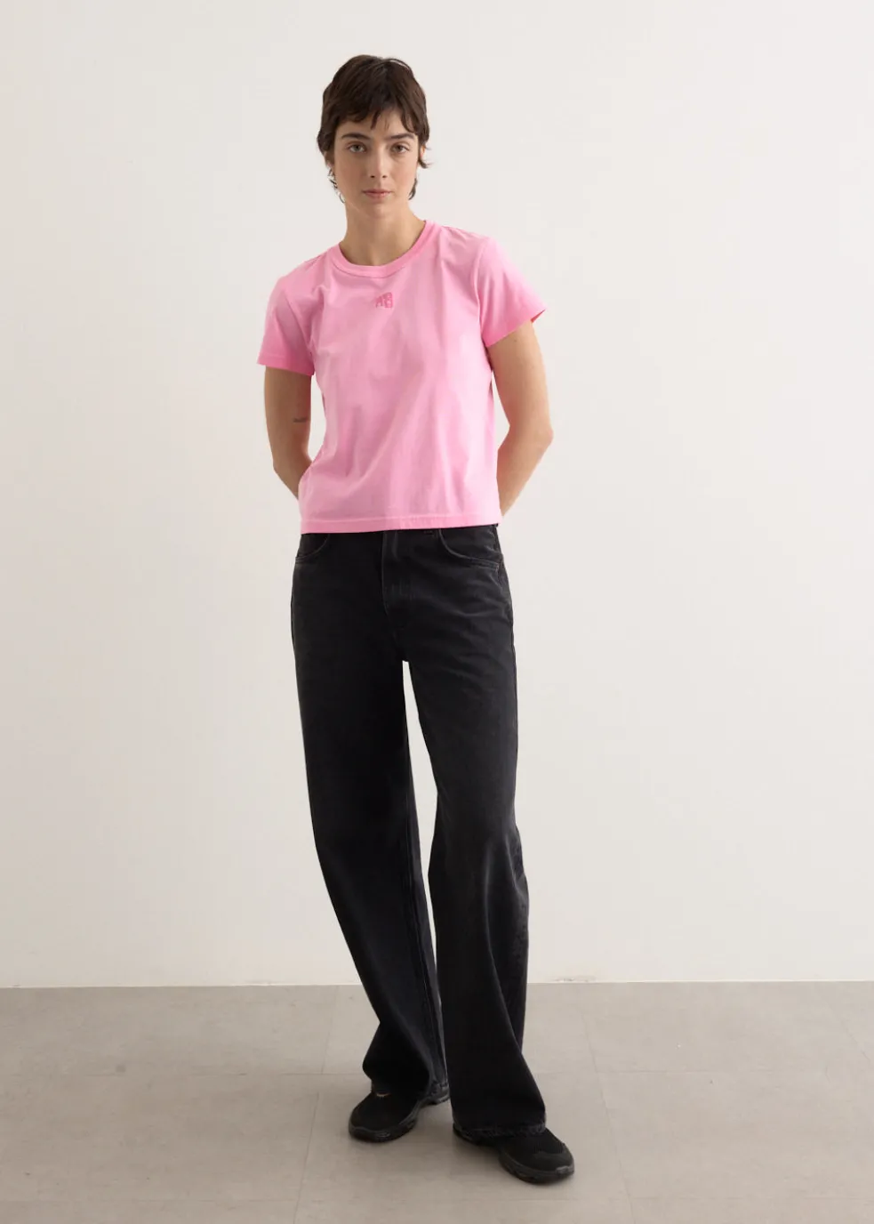 Essential Jersey Shrunken T-Shirt