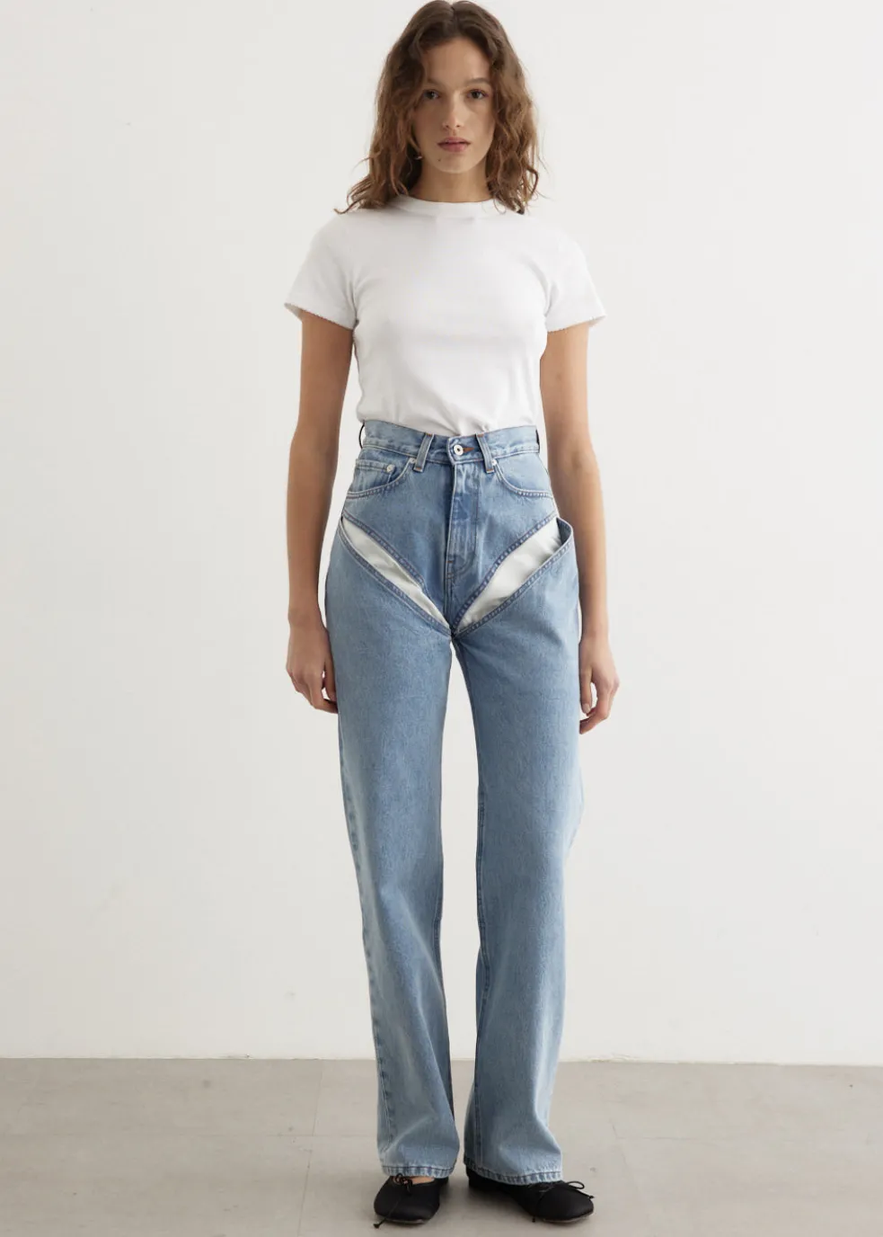 Evergreen Cut Out Jeans