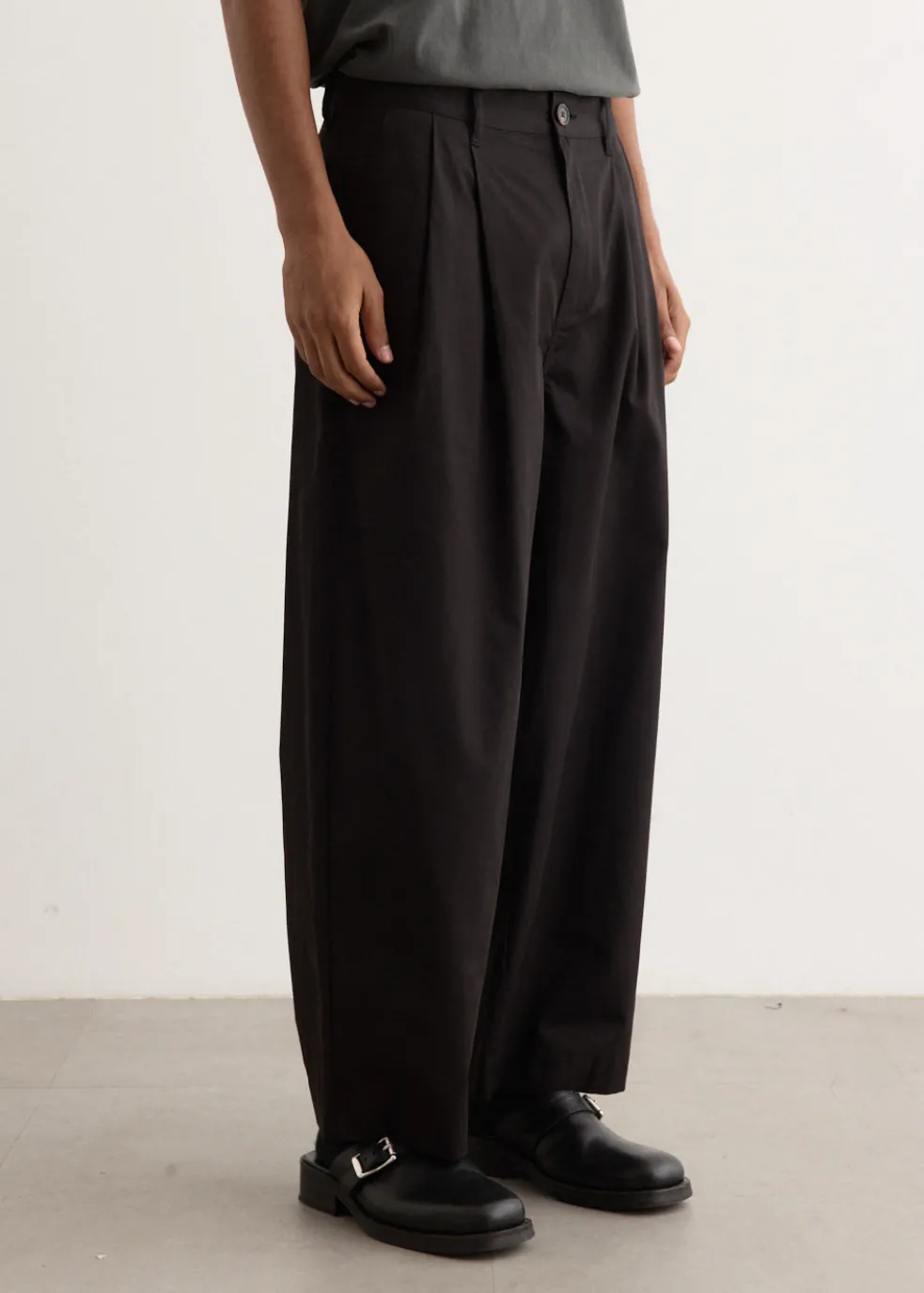 Exposure Wide Leg Pleated Pants