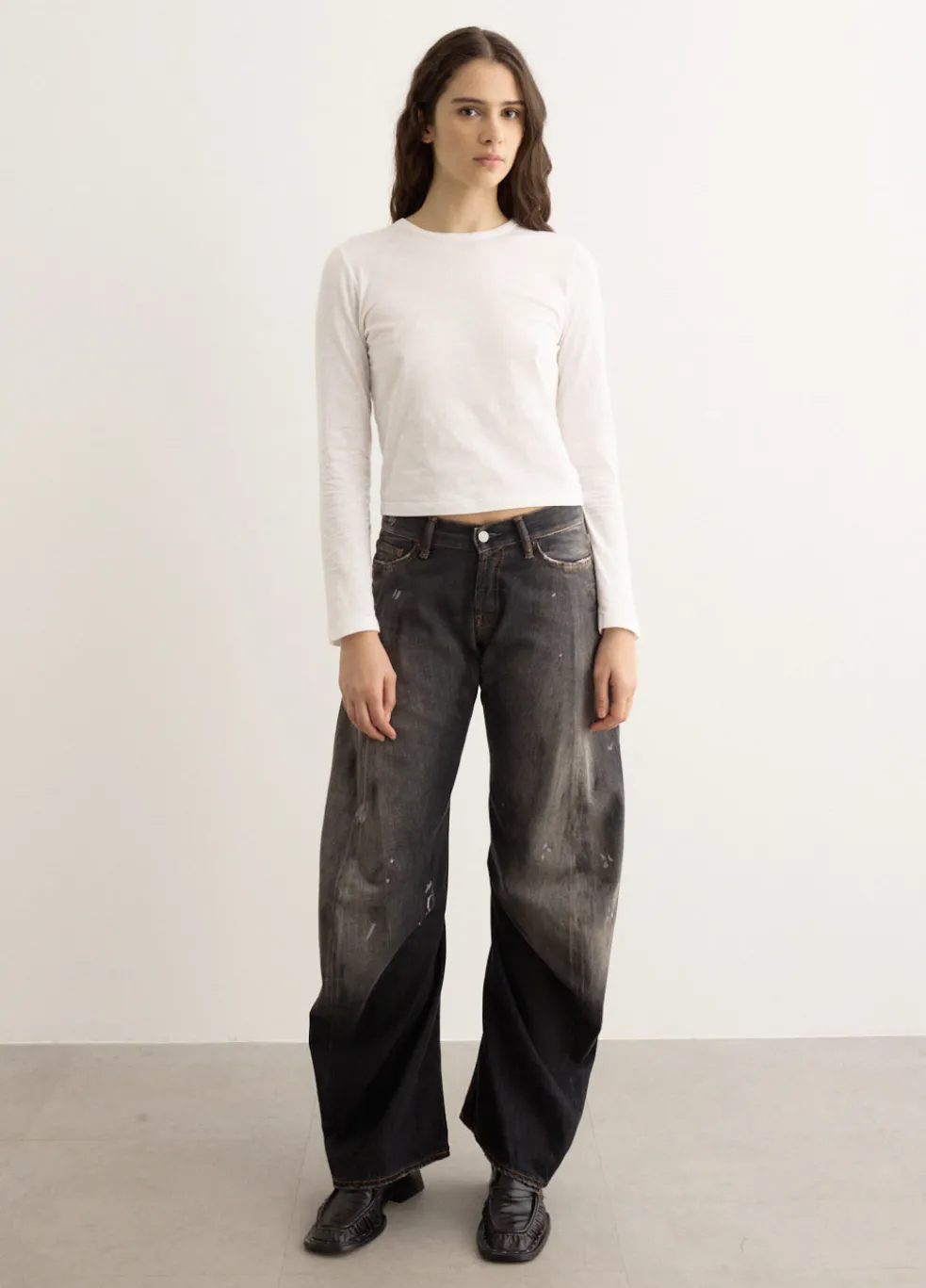 2006F Black Trafalgar Jeans