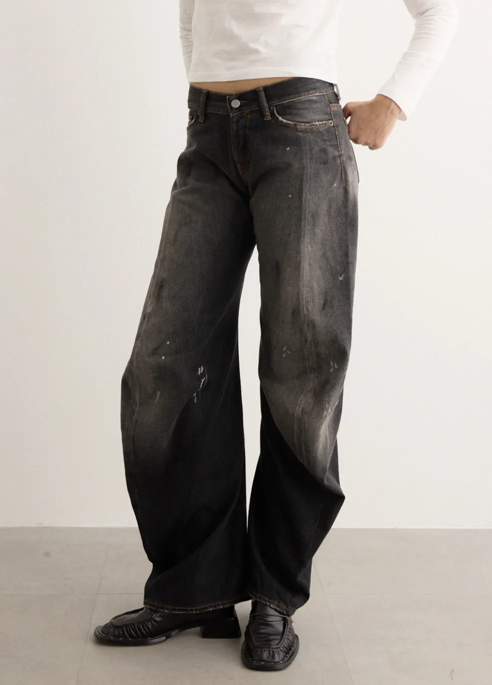 2006F Black Trafalgar Jeans