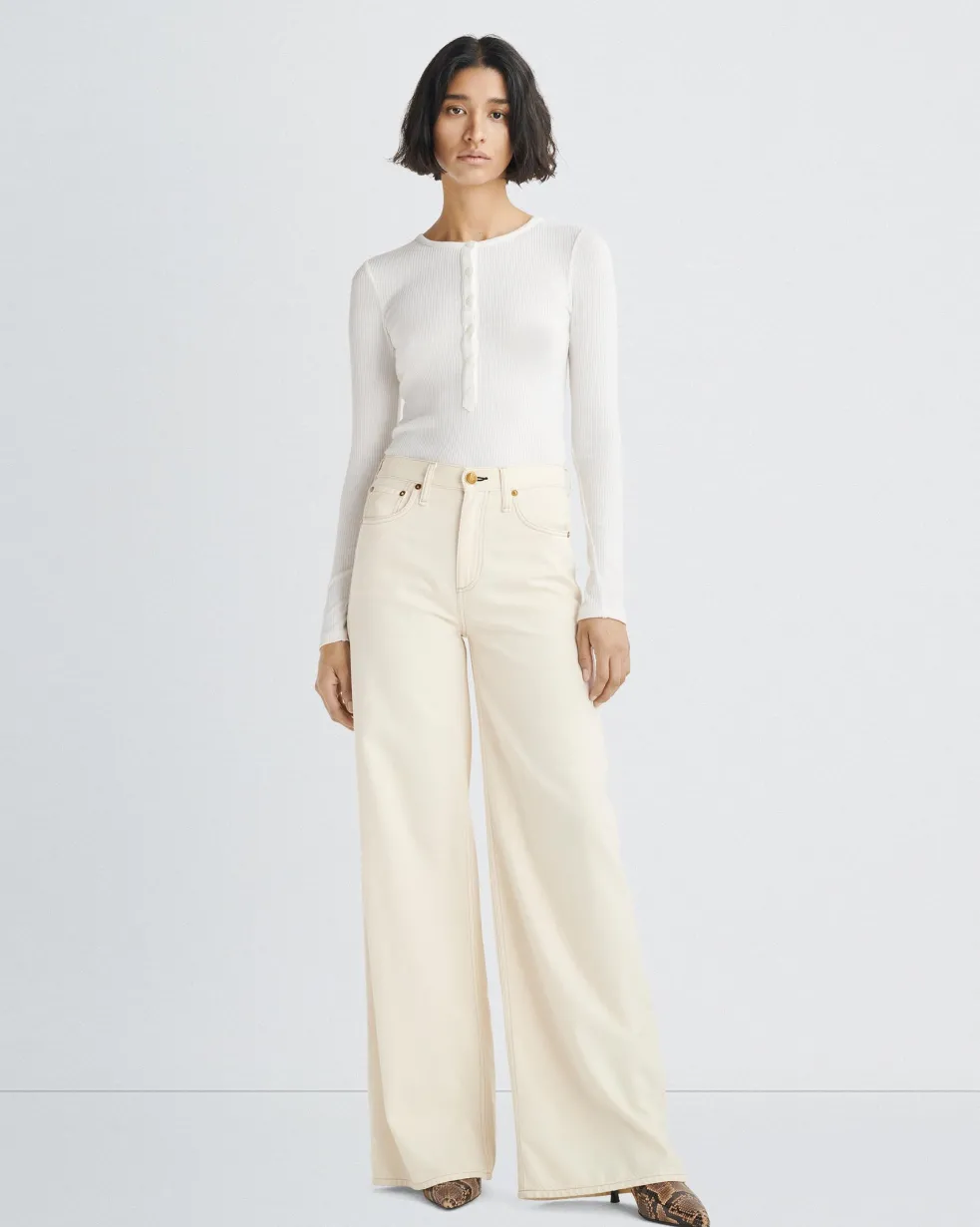 Featherweight Sofie Wide Leg Jeans