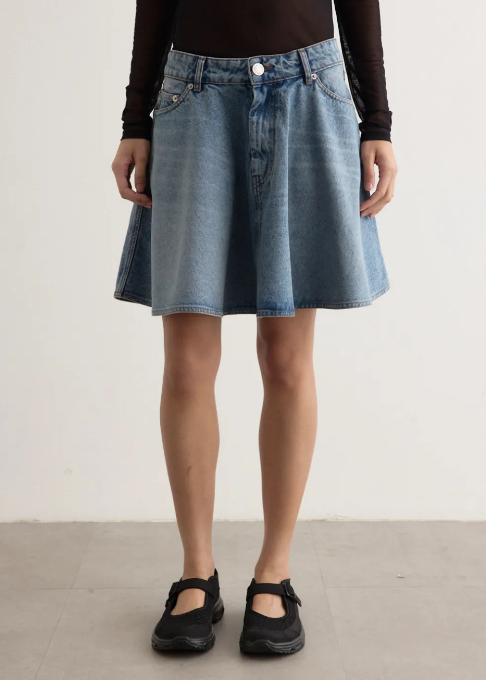 Flare Mini Skirt