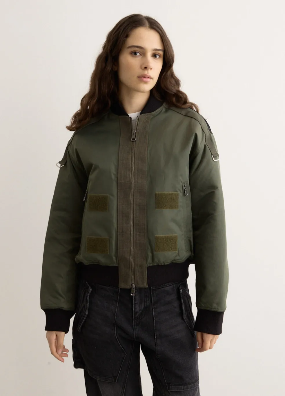 Flight Layered Bomber Jacket