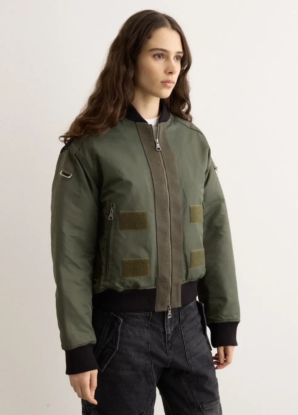 Flight Layered Bomber Jacket