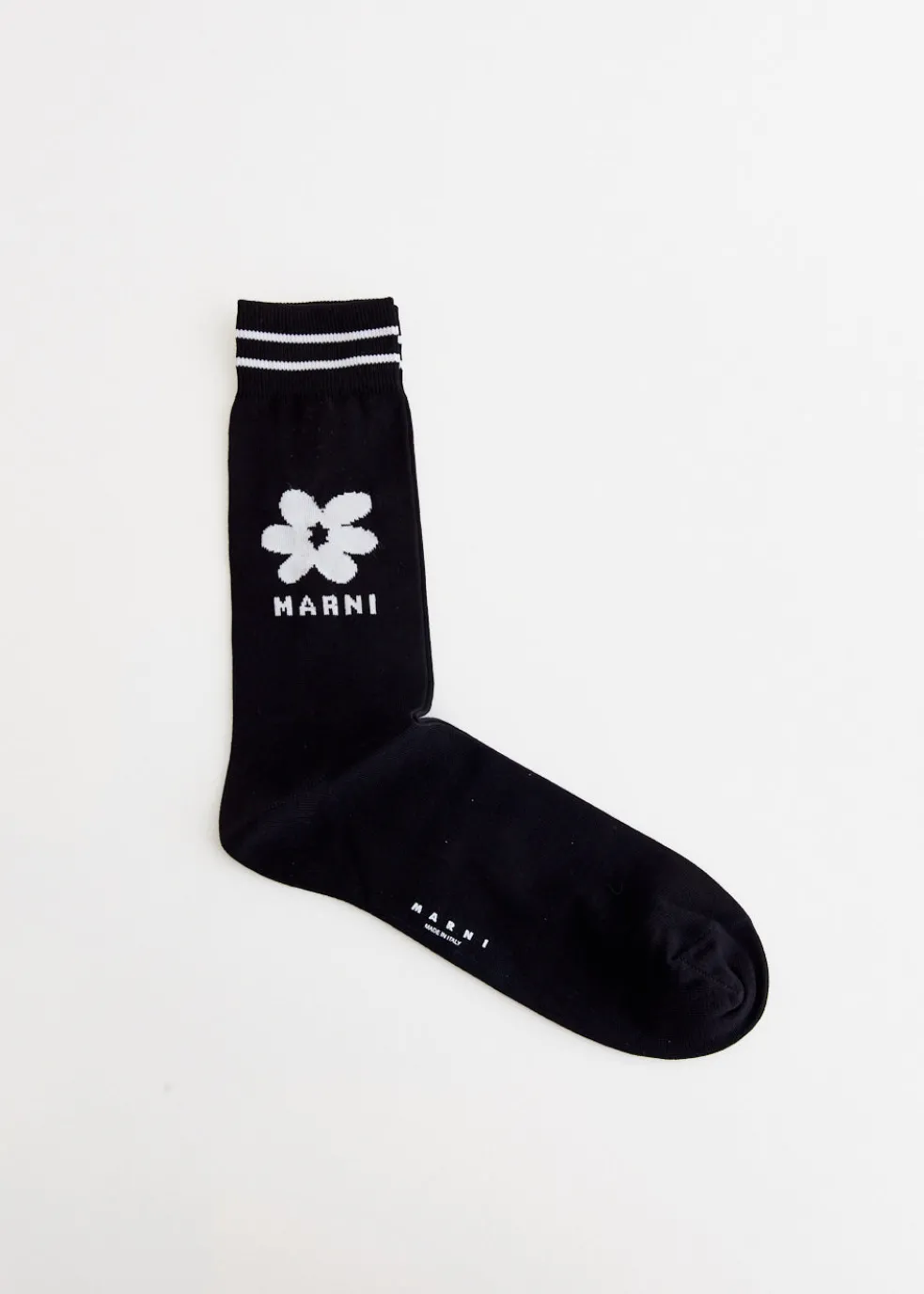 Flower Intarsia Socks