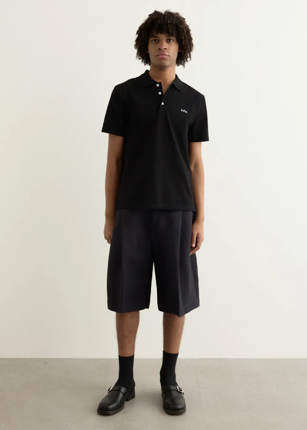 Fowld Knee Length Tailored Shorts