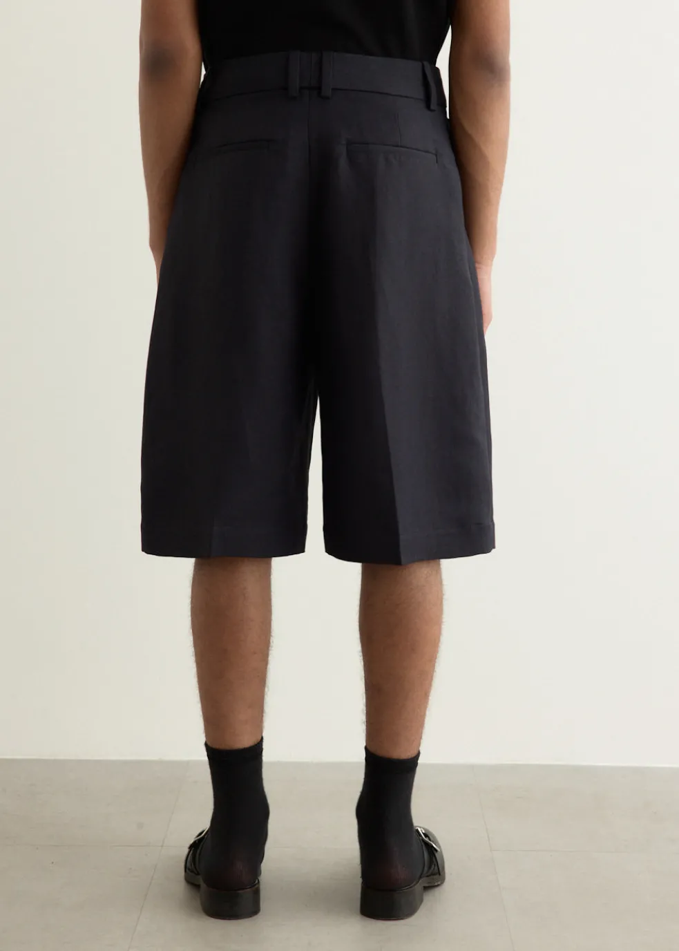 Fowld Knee Length Tailored Shorts